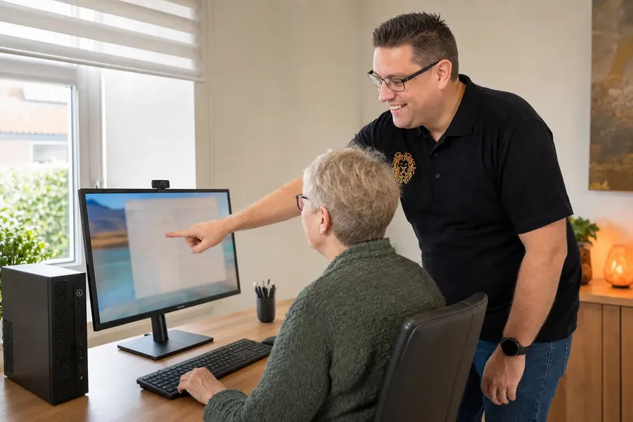 Computerhulp aan huis in Leusden door Mike Veenstra