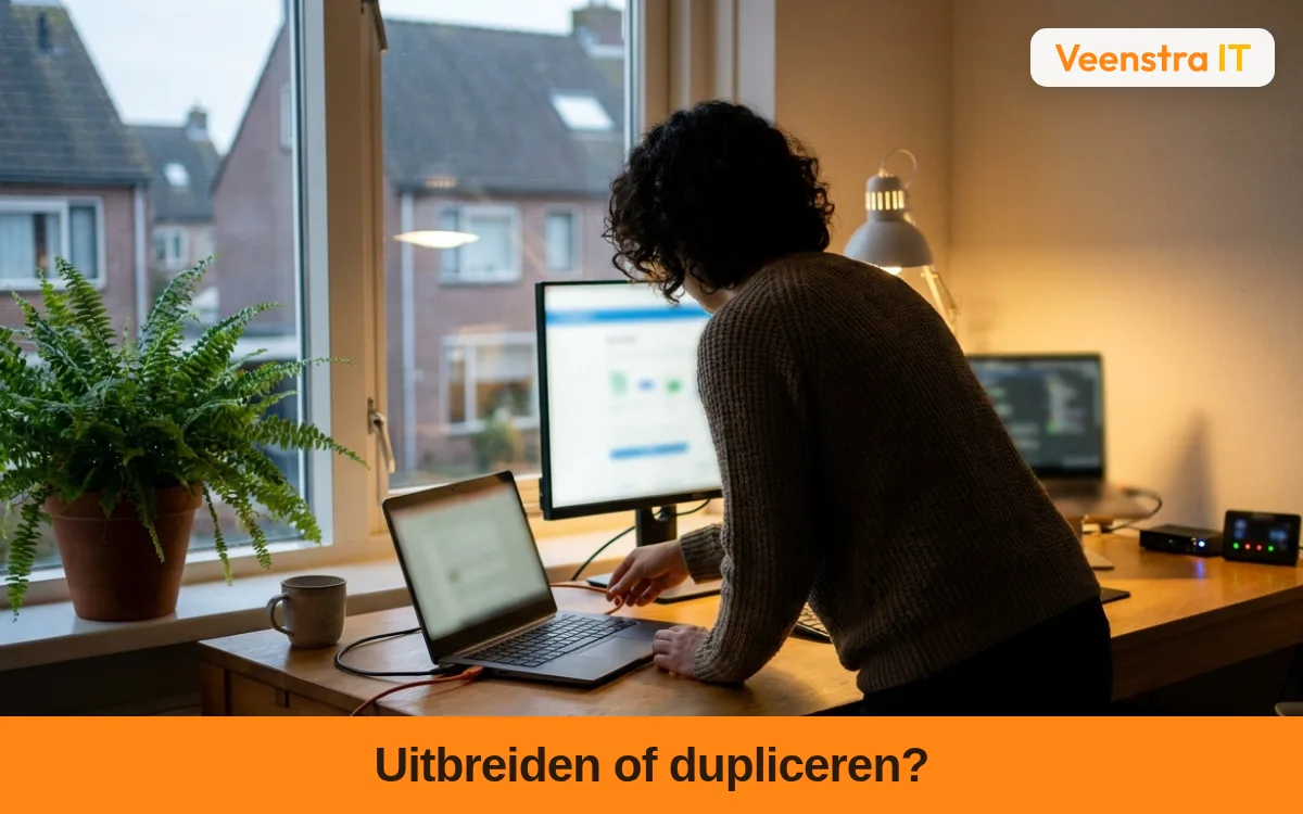 Tweede scherm aansluiten: uitbreiden of dupliceren?